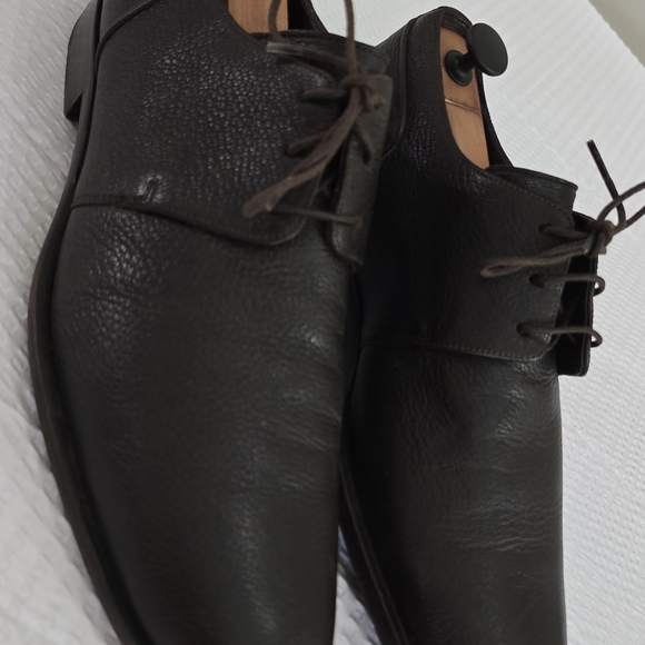 Bally Dark Brown Leather Oxfords $1400 Great Condition